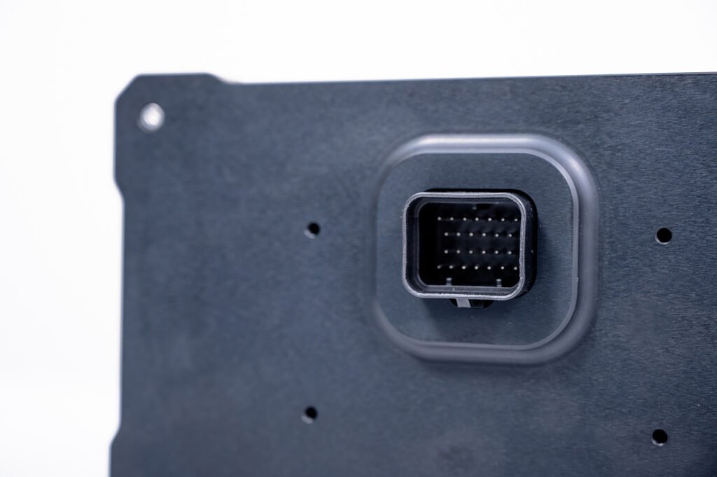 PRD GT 7 digital motorsport display showing RPM, MAP, AFR, CLT, and IAT on a color screen